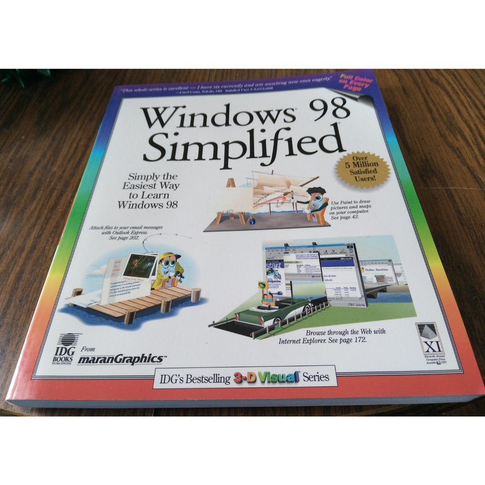 Windows 98 Simplified By IDG Books (1998 Maran Graphics Inc.)